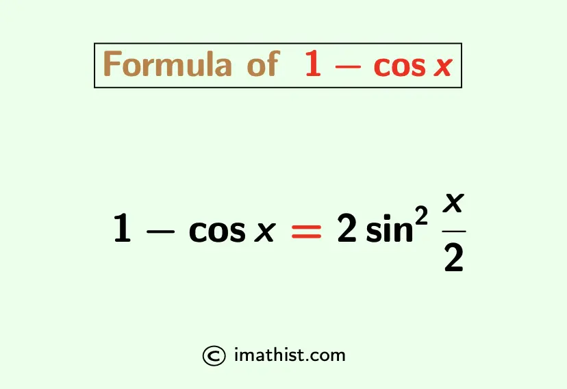 1 cosx Identity Proof 1 cosx Formula in Terms Of Sin IMath