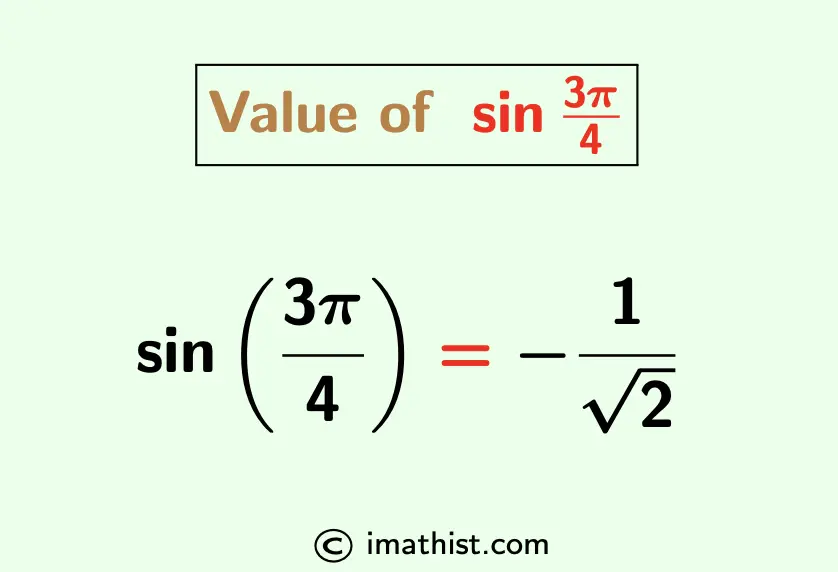 sin3pi/4